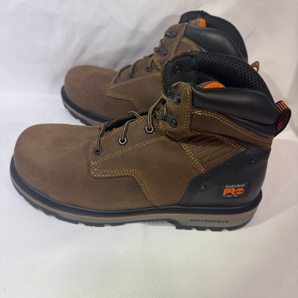Timberland PRO Ballast 6” Comp Toe Work Boots Brown Mens 10.5 Wide Anti-Fatigue main image 6